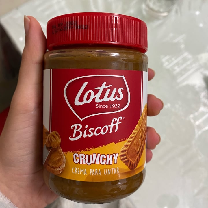 photo of Lotus Biscoff Biscoff Crunchy Spread shared by @saradoval on  02 Nov 2021 - review