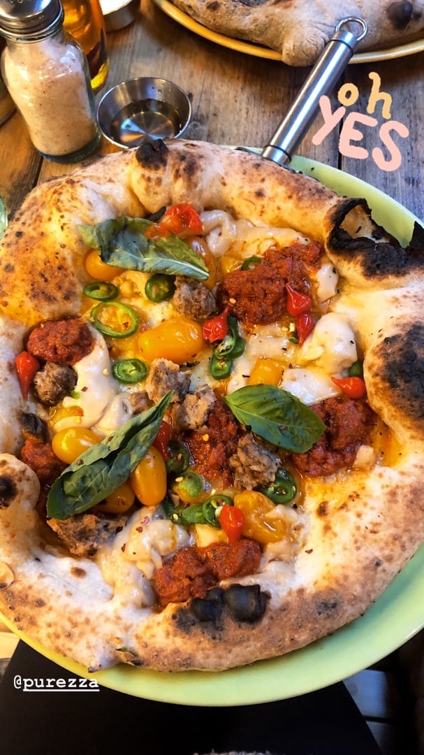 photo of Purezza - Vegan Pizza Camden The Roquito Pizza shared by @marinapatt on  19 Apr 2020 - review