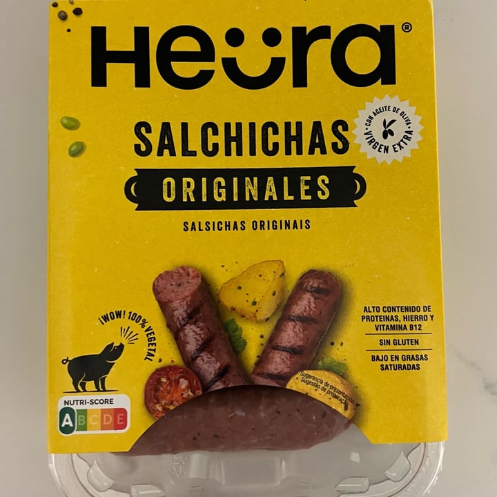photo of Heura Salchichas Originales shared by @tsampsol on  25 Nov 2022 - review