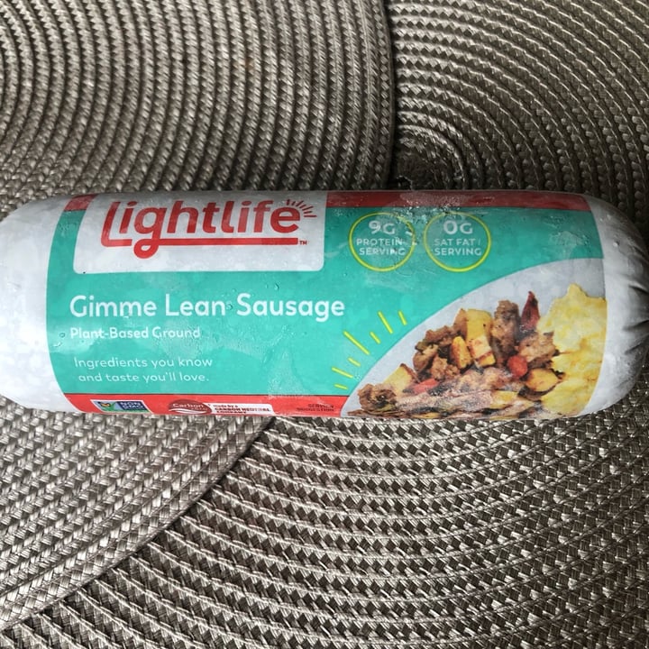 photo of Lightlife Gimme Lean Sausage shared by @natalielovesbeans on  08 Dec 2022 - review