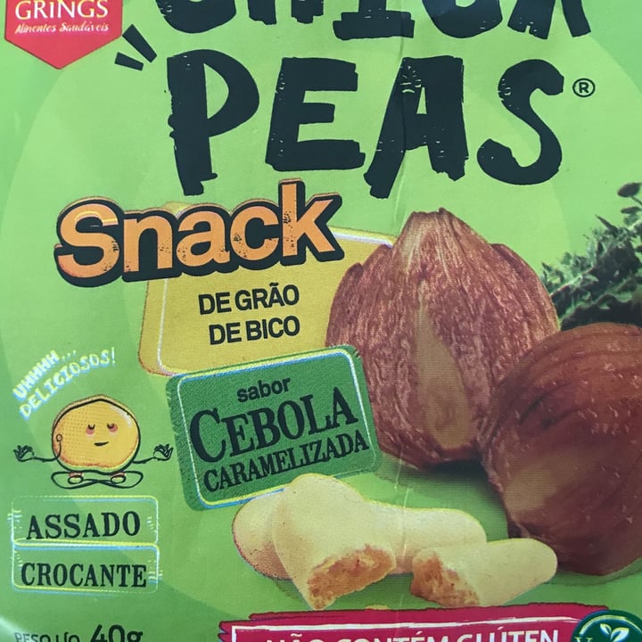 review photo of Grings Chick Peas Sabor Cebola Caramelizada shared by @abarretta on 11 Dec 2022 - review