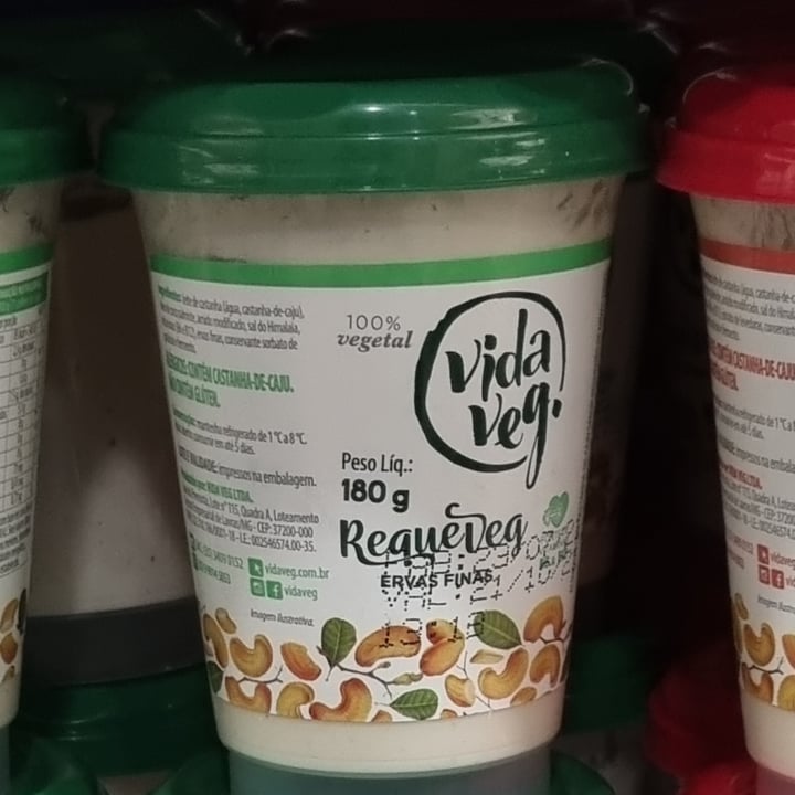review photo of Vida Veg Requeijão de ervas Finas shared by @danielacid on 25 Apr 2022 - review