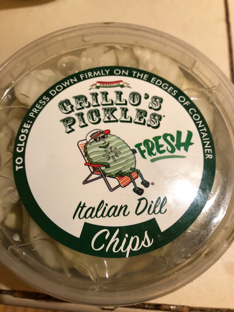 Grillo’s Pickles Fresh Italian Dill Chips Reviews abillion
