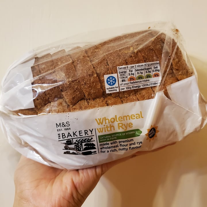 Marks & Spencer Food (M&S) Wholemeal with Rye Review abillion