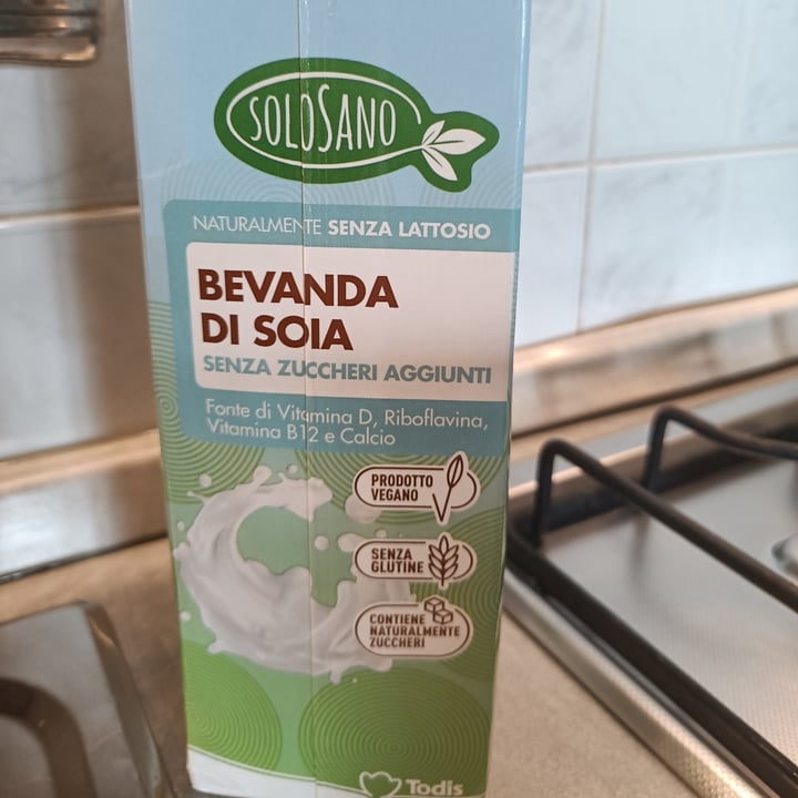 photo of SoloSano Bevanda di soia senza zuccheri aggiunti shared by @claudiapiccoletta on  15 Apr 2022 - review