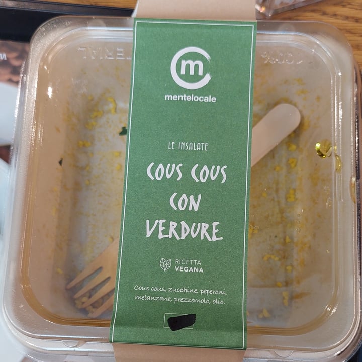 photo of Mentelocale Bar Bistrot Cous cous con verdure shared by @saralenzisara on  18 Jul 2022 - review