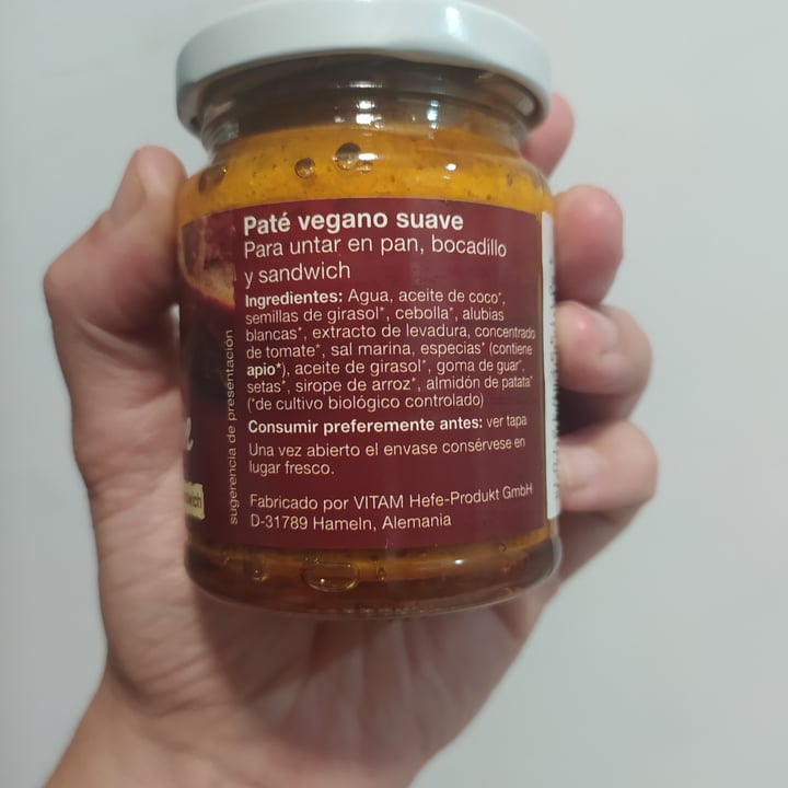 photo of Vitam Paté Vegano Suave shared by @lahido on  13 Sep 2021 - review