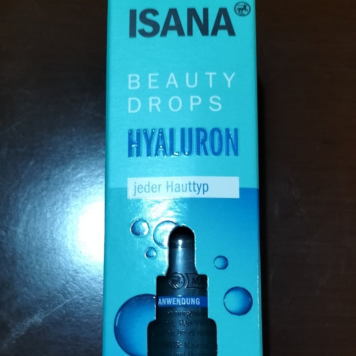 photo of Isana Beauty drops Hyaluron shared by @helenevegan on  06 Oct 2021 - review