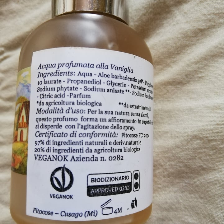 photo of Fitocose Acqua profumata alla Vaniglia shared by @yayatheveggie on  23 Apr 2021 - review