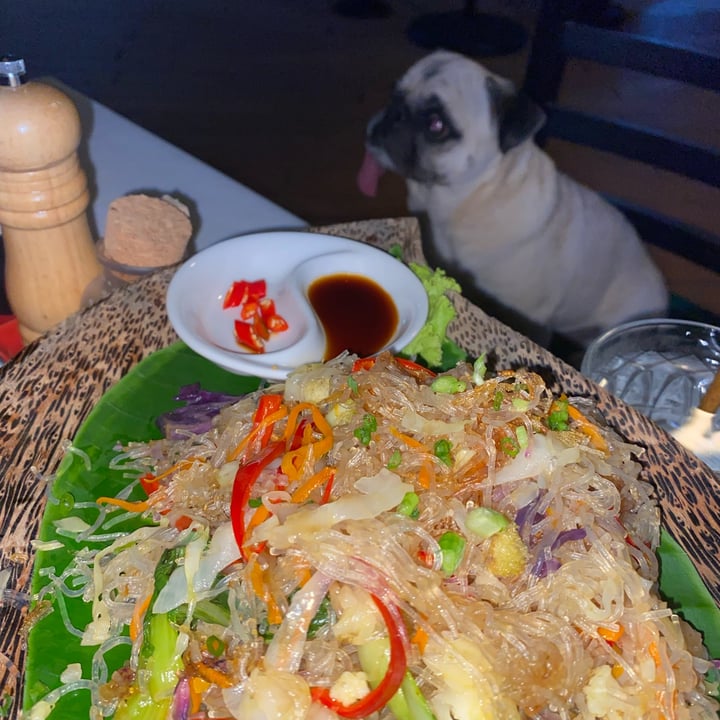 photo of Canvas & Orchids Retreat | Glamping in Cambodia Stir Fried Vegetables And Glass Noodles shared by @janscaz on  11 Jun 2022 - review