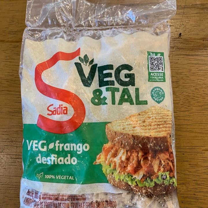 photo of Sadia Frango Desfiado Veg & Tal shared by @estelanave on  06 May 2022 - review