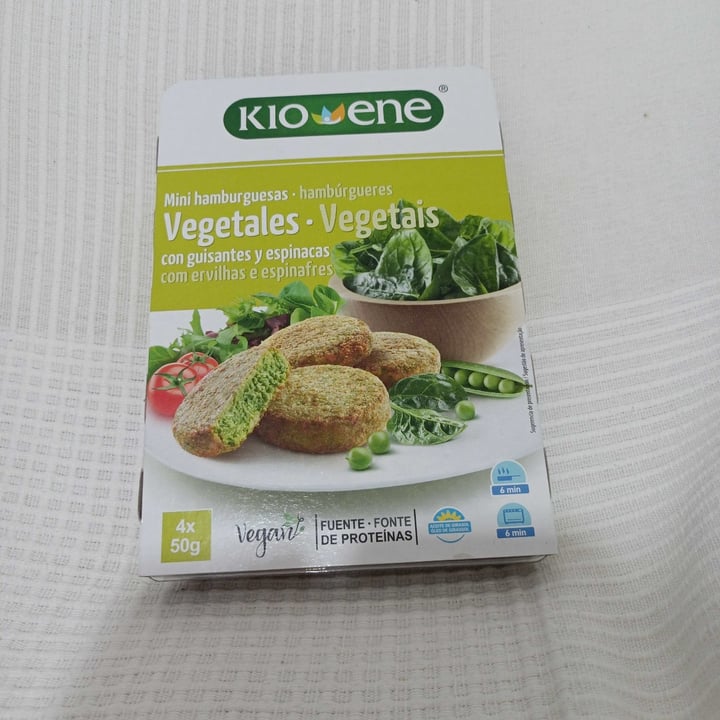photo of Kioene Burguer guisantes y espinacas shared by @fermina on  13 Mar 2021 - review