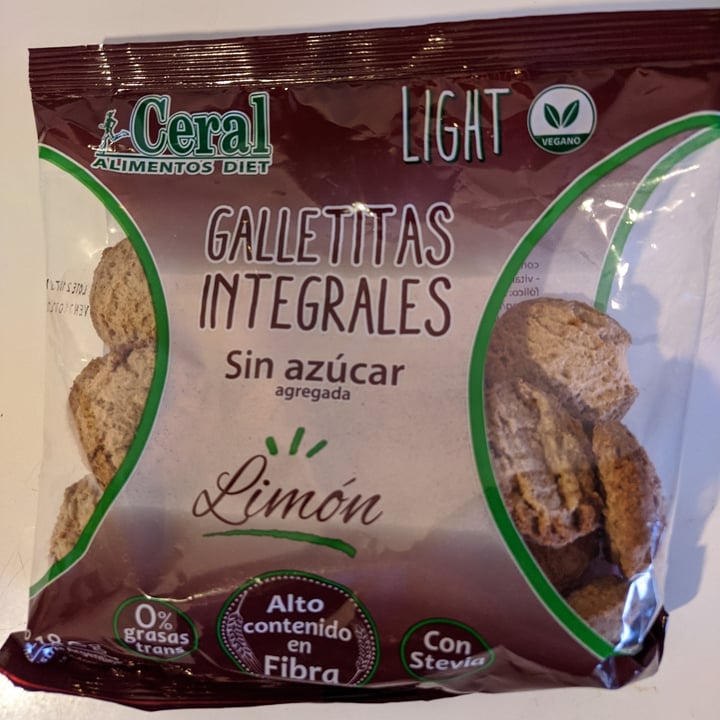 photo of Cereal Alimentos Diet Galletitas Integrales sin Azúcar Limon shared by @lucasdavezac on  10 Sep 2021 - review