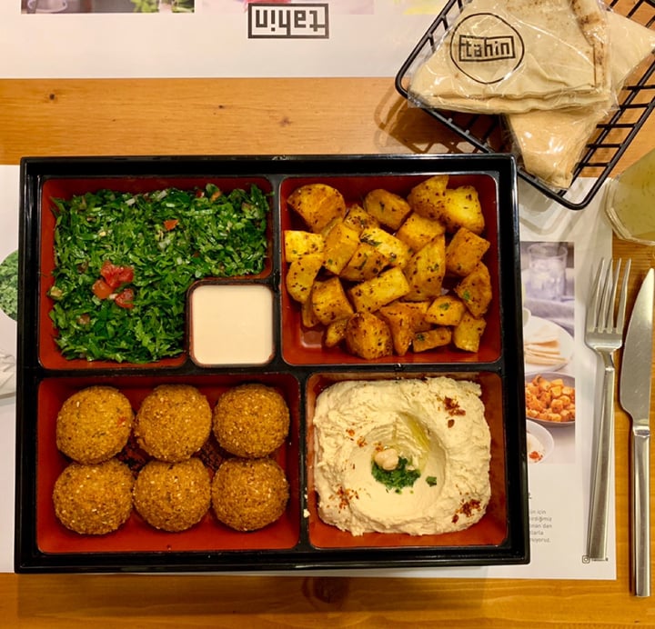 review photo of Tahin Vegan set Menu 1 shared by @alaine on 15 Sep 2019 - review