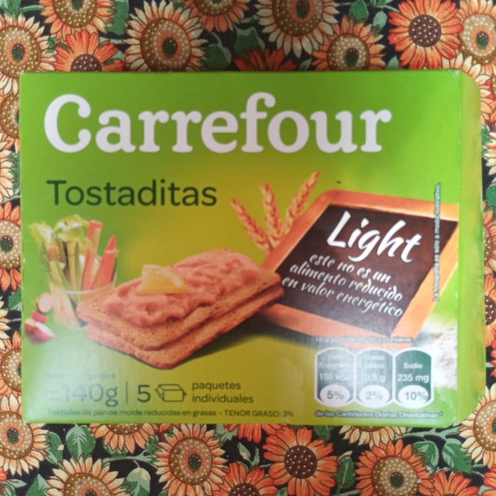 photo of Carrefour Tostaditas Light shared by @nadiramos on  13 Nov 2021 - review