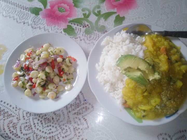 photo of La Naturaleza Guiso de olluco y su ensalada de choclo shared by @gemmafuentes on  29 Feb 2020 - review