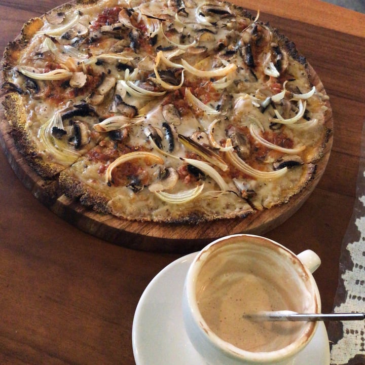 photo of Amami Canggu N’duja e Funghi Pizza (GF Pumpkin crust) shared by @skbarnett on  19 Nov 2020 - review