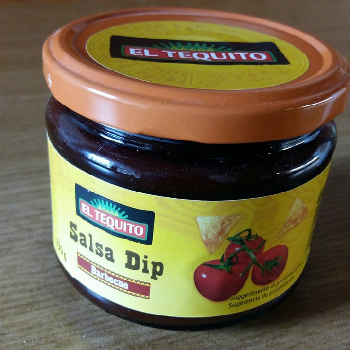 photo of El Tequito Salsa Dip Barbecue shared by @paolavegan on  27 Apr 2022 - review