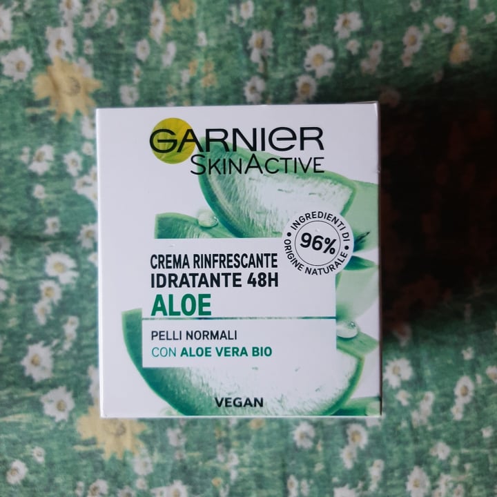 photo of Garnier Crema Refrescante Hidratante 48H Aloe shared by @aleessia on  13 Jun 2022 - review
