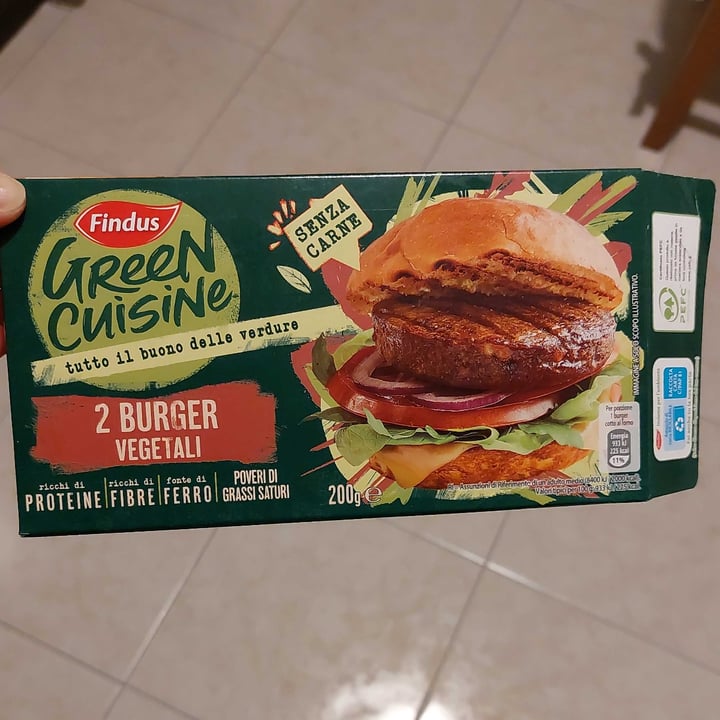 photo of Findus 2 Burger Vegetali shared by @francescabal on  21 Jan 2022 - review