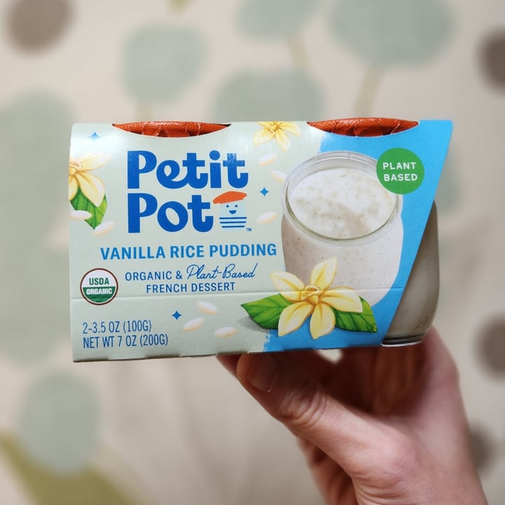 photo of Petit Pot Vanilla organic rice pudding shared by @rosieb33 on  14 Nov 2022 - review