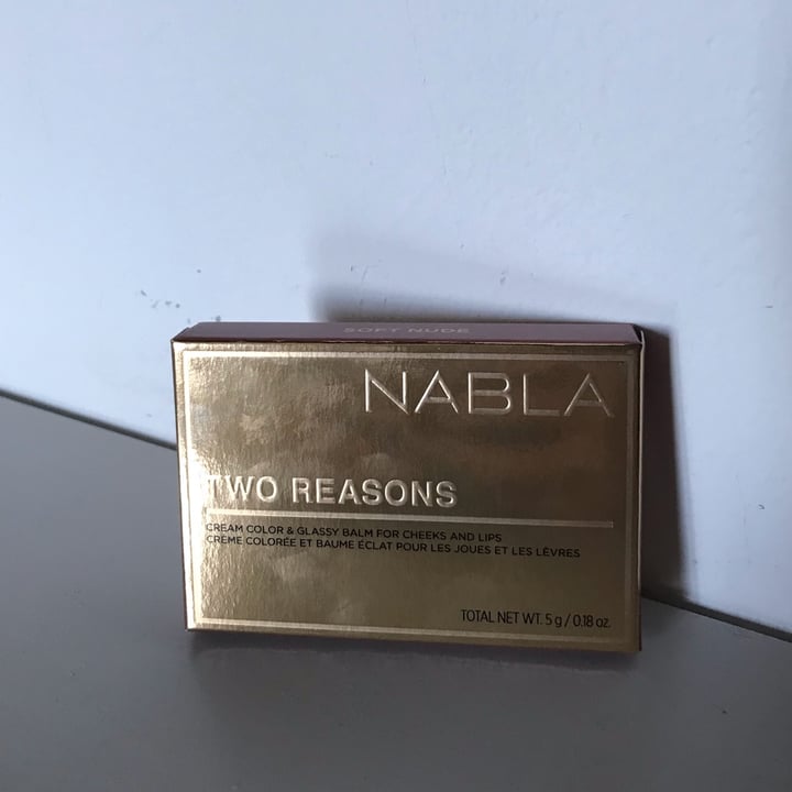 photo of Nabla Cosmetics Two reasons shared by @sarabettini on  28 Nov 2022 - review