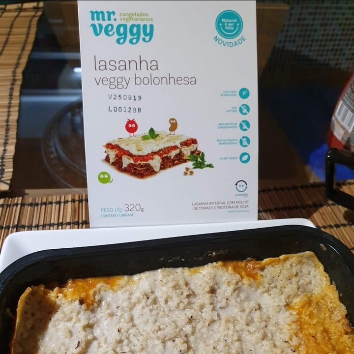 review photo of mr. veggy Lasanha shared by @christianecm on 06 Jul 2021 - review