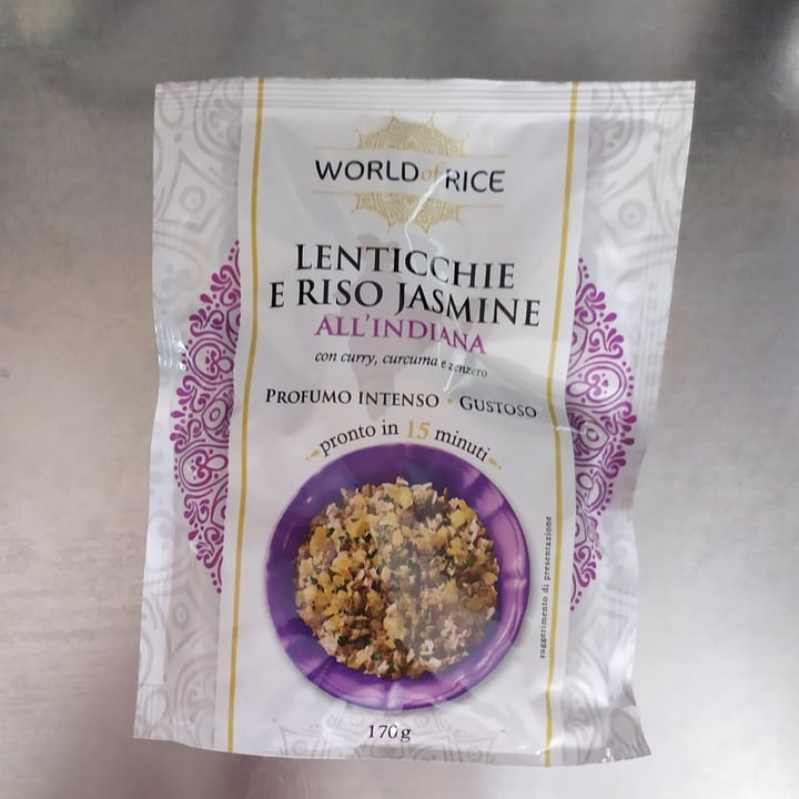 review photo of World of rice Lenticchie E Riso Jasmine All'indiana shared by @andreino on 24 Jul 2022 - review