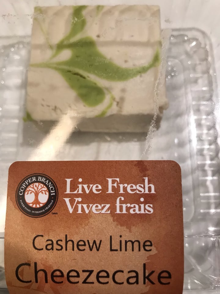 review photo of Copper Branch Copper bowl and lime cheesecake, etc shared by @pattym on 18 Oct 2018 - review