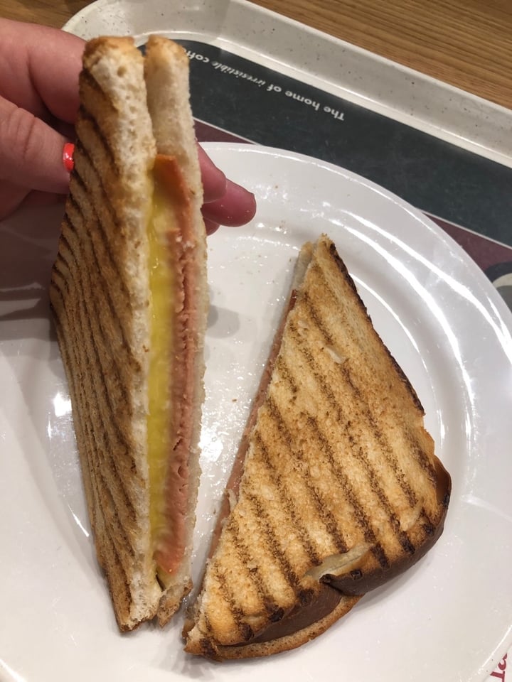 review photo of Costa Coffee Cheese And Ham Toastie shared by @brionygoy on 10 Jan 2020 - review