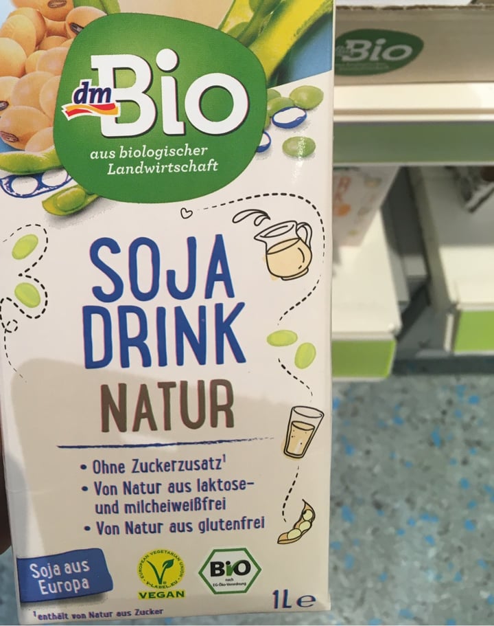photo of dmBio Soja Drink Natur shared by @rosengarten on  25 May 2020 - review