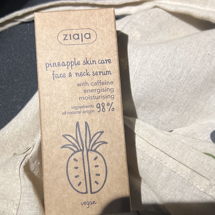 photo of Ziaja Pineapple Skin Care Face & Neck Serum shared by @laraner on  08 Oct 2022 - review