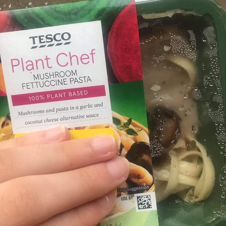 Tesco Plant Chef Mushroom Fettuccine Pasta Review abillion