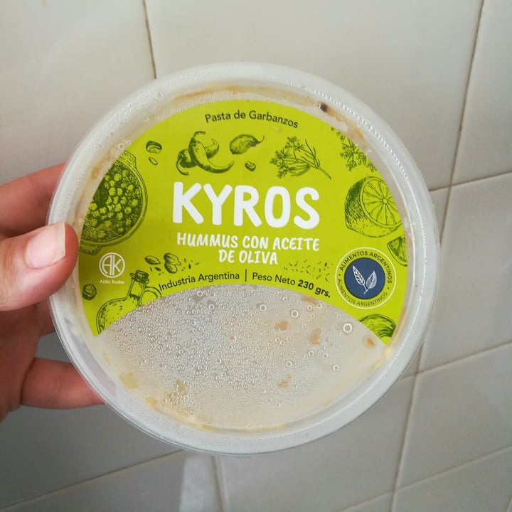 photo of Kyros Hummus con Aceite de Oliva shared by @eug3 on  24 Feb 2021 - review