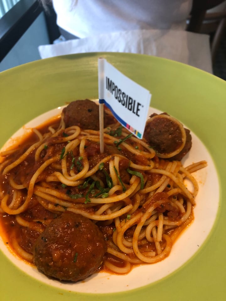 photo of Privé Tiong Bahru Impossible™ Meatball Spaghetti shared by @ninamort on  07 Mar 2020 - review