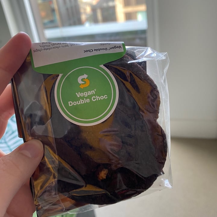 review photo of Subway Subway Chocolate Vegan Cookie shared by @heatherevans on 18 Mar 2021 - review