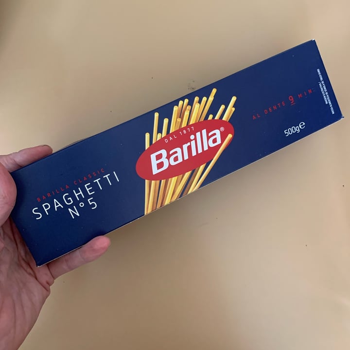photo of Barilla Spaghetti n.5 shared by @vimauro on  24 Oct 2022 - review