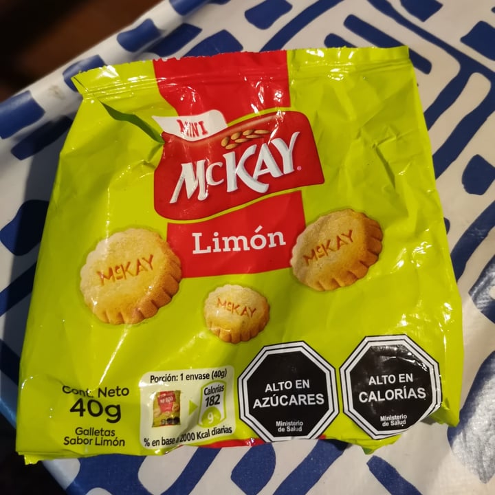 photo of Galletas McKay Mini Limón shared by @pablitrojimenez on  05 Aug 2022 - review