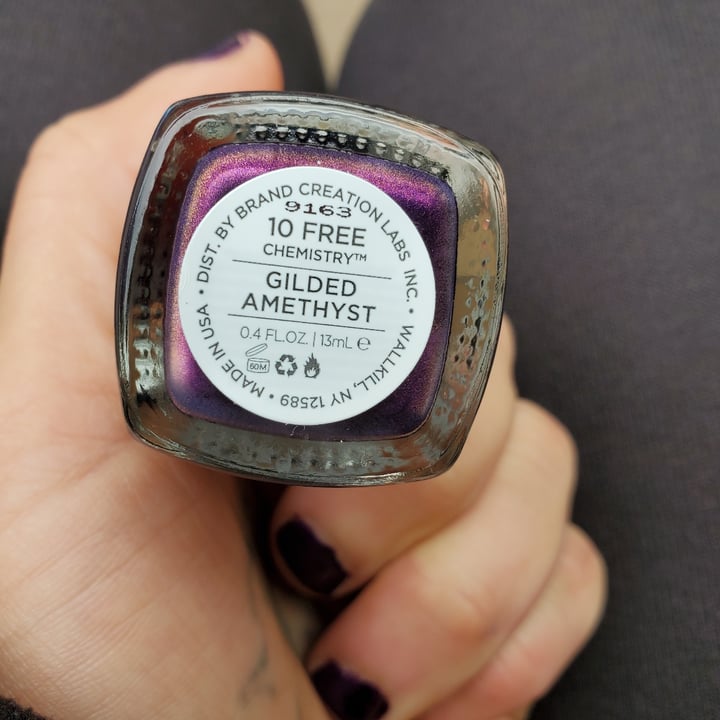 photo of 10 Free Chemistry 10 Free Chemistry Nail Polish shared by @sarbear420 on  10 Oct 2021 - review