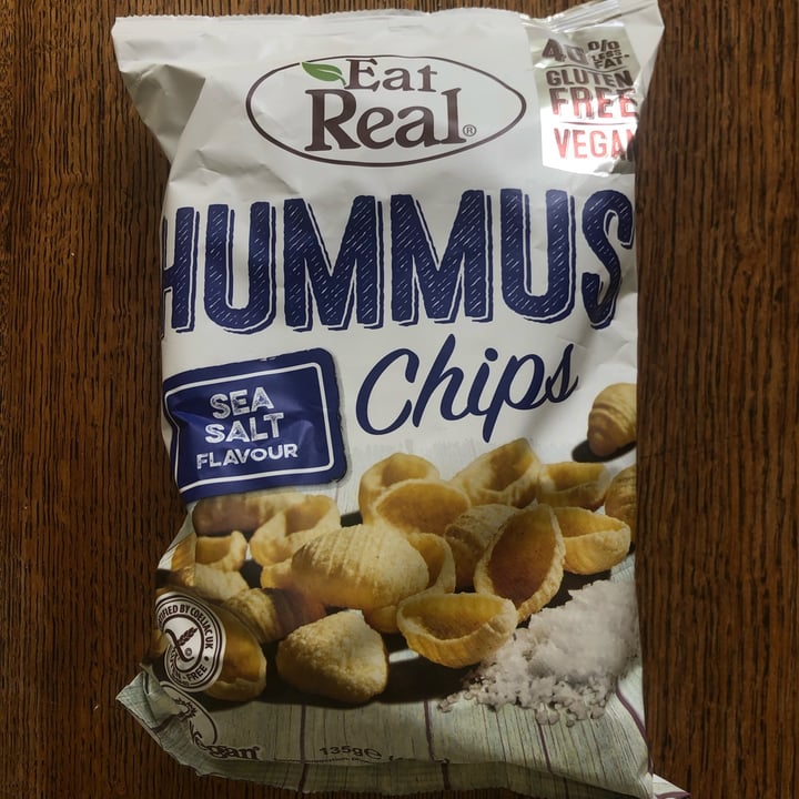 photo of Eat Real Hummus Chips Sea Salt shared by @ellaaaa on  28 Oct 2021 - review