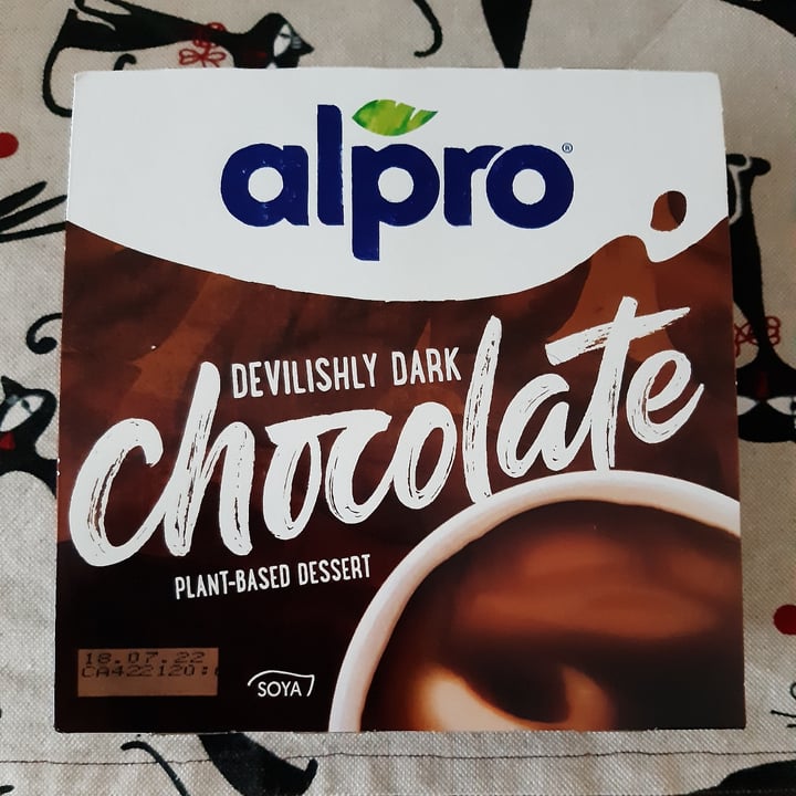 review photo of Alpro Silky Smooth Chocolate Soya Dessert 500g shared by @francymonky on 13 Dec 2021 - review