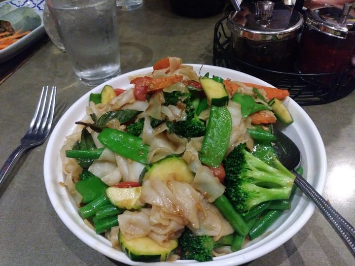 review photo of Thai Basil Drunken Noodle shared by @cara4animals on 15 Mar 2019 - review