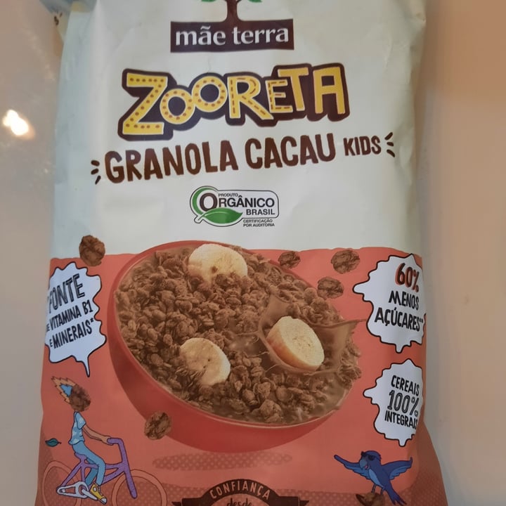 photo of Mãe Terra Granola Cacau Kids shared by @rebecalacava on  21 Mar 2022 - review