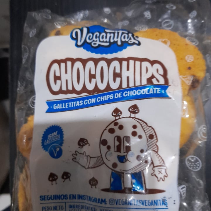 photo of Veganitas Galletita de Chocochips shared by @lveganvenusl on  03 Apr 2022 - review