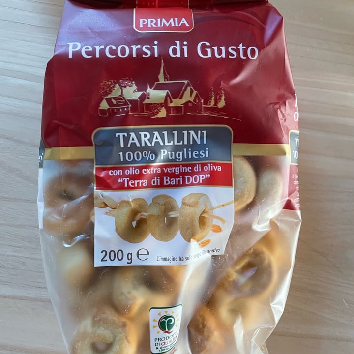 photo of Primia percorsi di gusto tarallini shared by @ambra83 on  06 Jul 2022 - review
