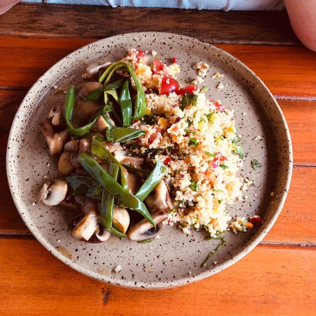 Photo of the dish “Couscouz com cogumelos”