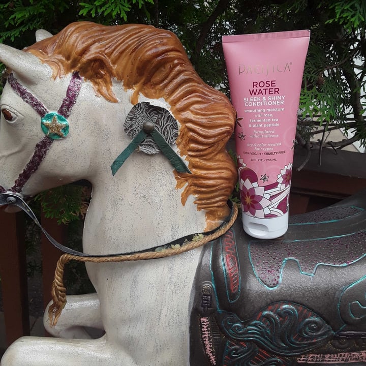 review photo of Pacifica Rose Water Sleek And Shiny Conditioner shared by @ohtobeahayes on 11 Jun 2021 - review