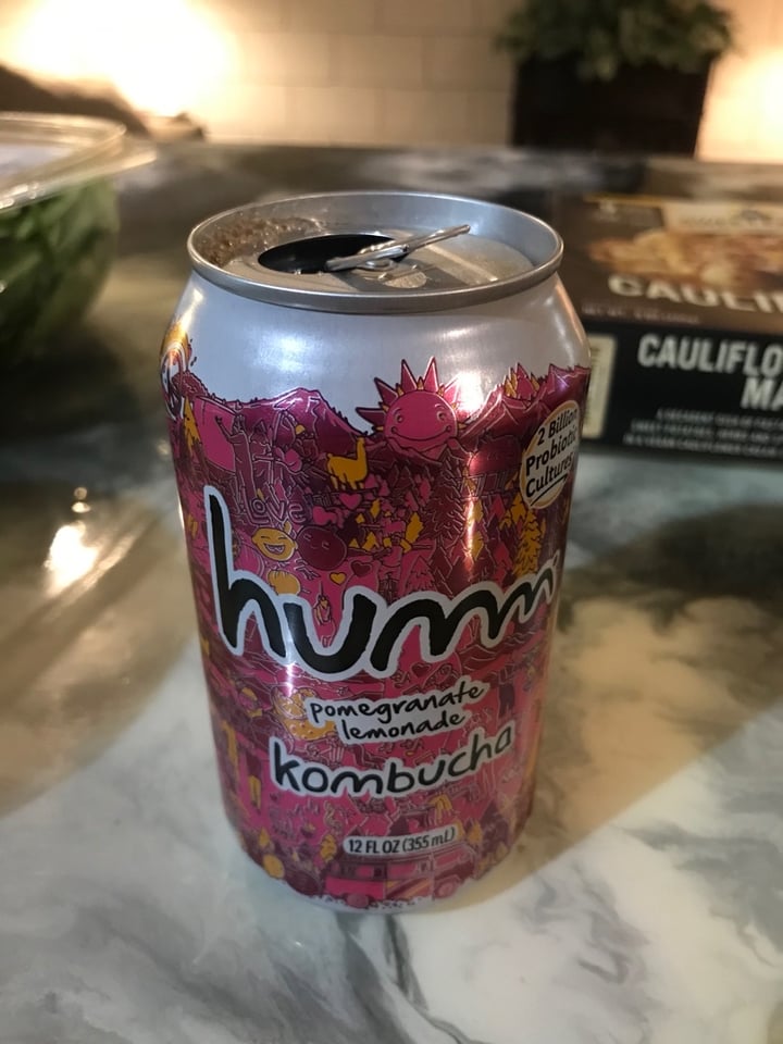 photo of Humm Kombucha Pomegranate Lemonade Kombucha shared by @curvycarbivore on  20 Jan 2020 - review