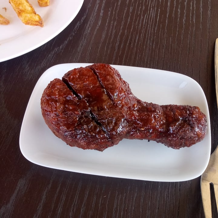 review photo of Asher's Corner Cafe @ Ashers Farm Sanctuary Chickenless Drumstick shared by @nnandita15 on 23 Sep 2020 - review