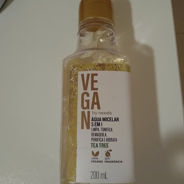 photo of Vegan by Needs Água Micelar 5 em 1 Tea Tree shared by @carlosrosa2022 on  27 Apr 2022 - review